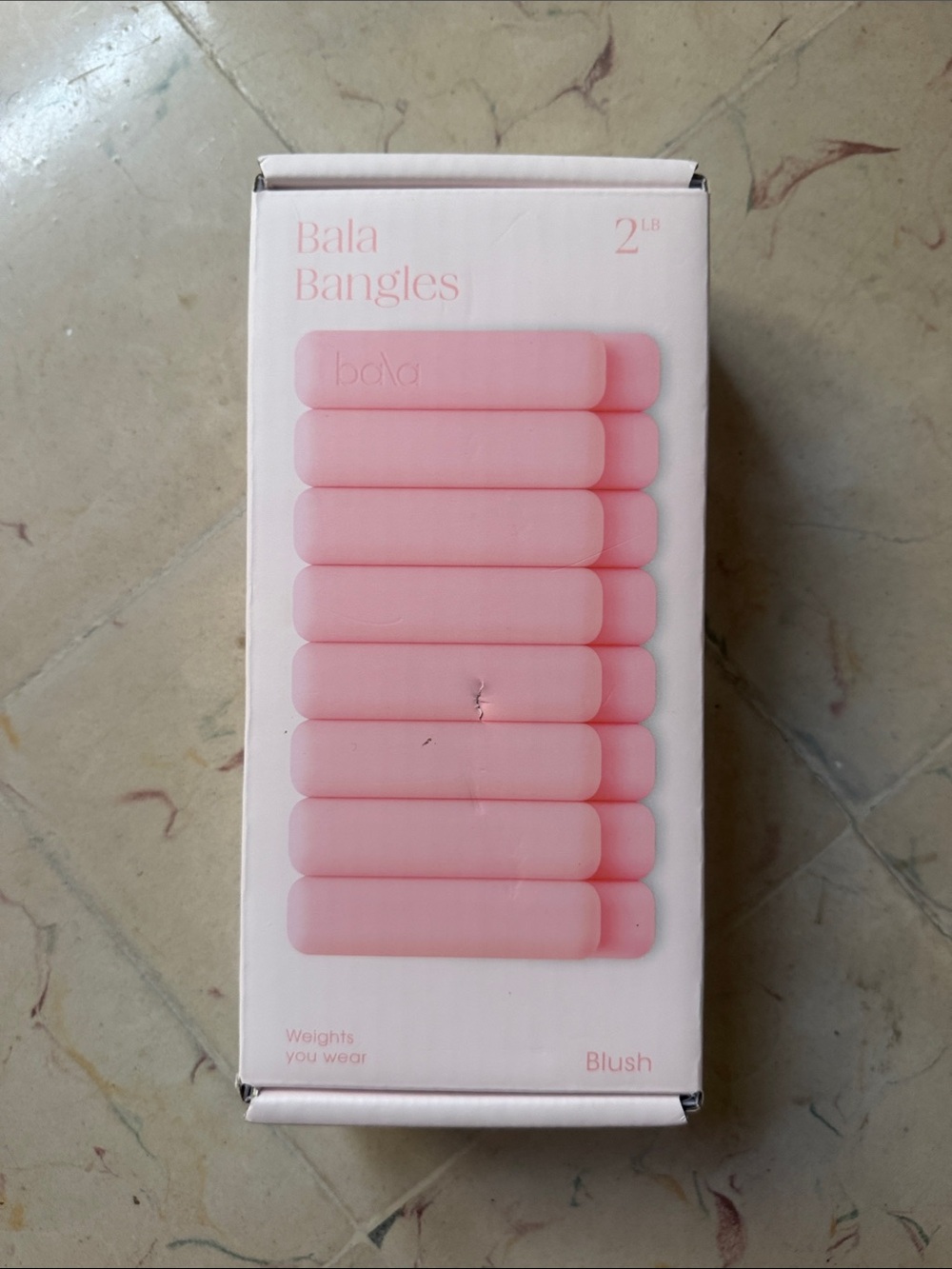 Bala Bangles -  Blush (Light Pink) 2LB Weights
